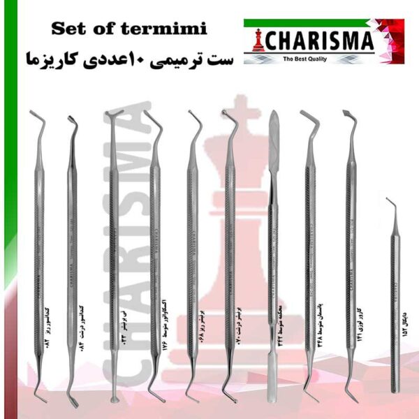 ست ترمیمی 10 عددی کاریزما