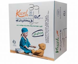 رول پنبه اطفال ۶۰۰ عددی برند Kaveh