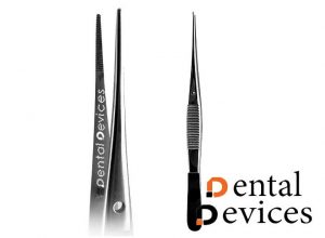 پنس مستقیم پهن ۱۰ سانتی متر Dental Devices